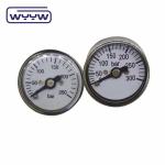 small 25mm G1/8" 1 inch hexagon customized special pressure gauge