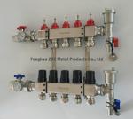 Stainless Steel UFH 4-Port Manifolds for Underfloor Heating systems