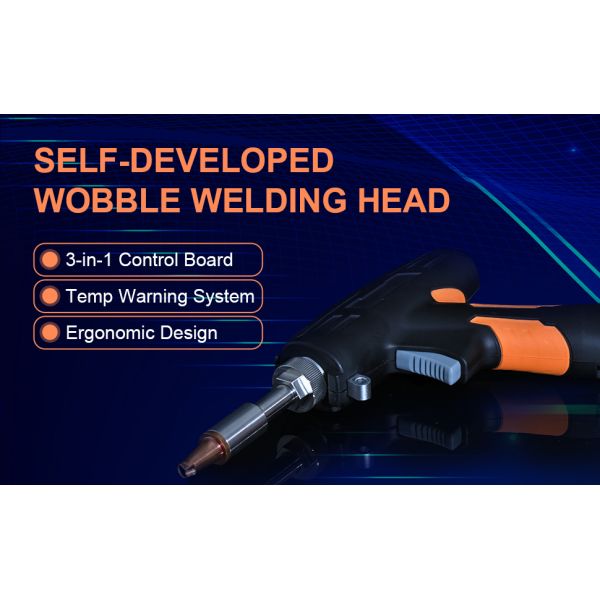 THK Air Cooled Mini Fiber Laser Welders 4 in 1 Portable Welding Machine Prices for Food Beverage Shops