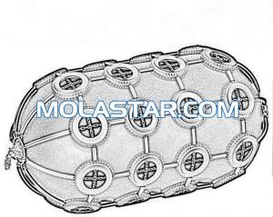 China Molastar New Design Yokohama Type Pneumatic Rubber Marine Fenders For Marine Boat factory