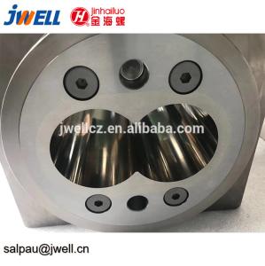 China Alloy Steel Pipe Extruder Screw , Extruder Machine Parts Nitriding Treatment factory