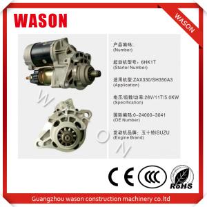 China Light Weight Hitachi Starter Motor 0-24000-3041 0240003041 Part Number factory