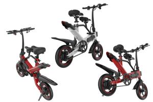 China Energy Saving Mini Electric Bicycle , Smart E Bike 120kg Loading Ability factory