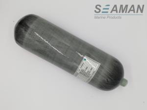 China Composite Carbon Fiber Cylinder Air Breathing Apparatus 6.8L EN12245 Stand factory