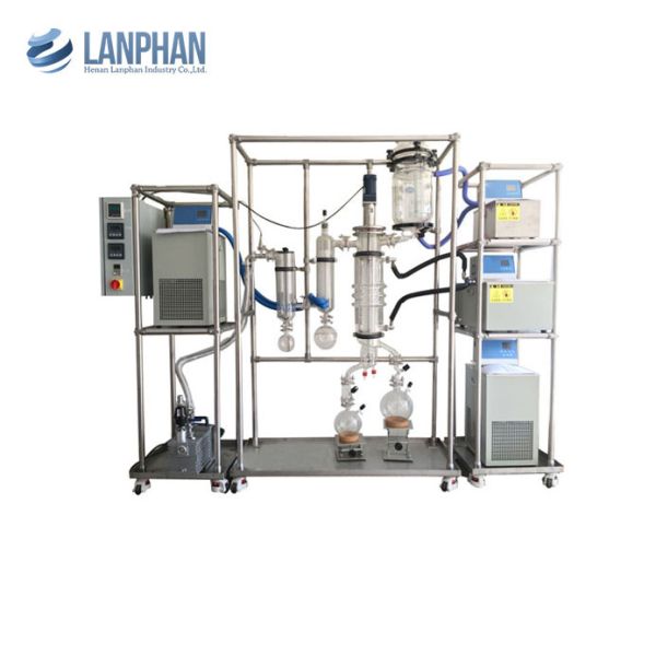 China Wiped Film Short Path Molecular Distiller Equipment Lab New 1L factory