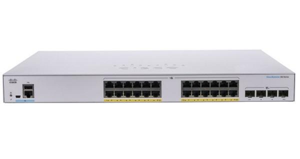 4-Port 2.5GE + 20-Port 10/100/1000 + 2 x 10GBusiness 350 Series Switches CBS350