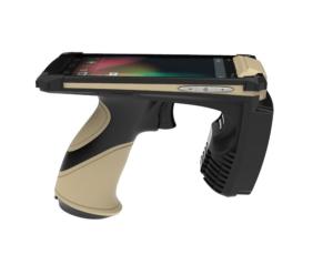 China IP68 Wireless UHF RFID Reader 6000mAh Handheld Smart RFID Card Reader Writer on sale