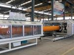 Double Wall Corrugated Drainage Pipe Machine For PE PP HDPE Production Line
