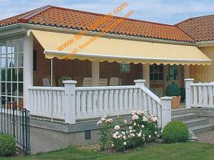China Outdoor Balcony Motorized Remote Control Retractable Awnings factory