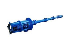 China Electric Vertical Water Pump For Deep Well Multistage Structure Blue Color factory