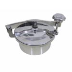 Female Thread Pressure Cast Frp Round Manhole Cover Stainless Steel for