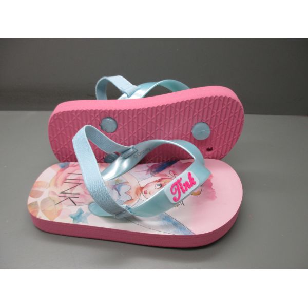 OEM Design Cartoon Childrens Beach Flip Flops Summer Slippers With EVA Wavy Rebound Sole