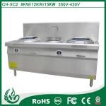 SS304 Heavy Duty Induction Cooker Commercial Induction Cooking Equipment