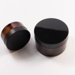 30g Amber Plastic Cosmetic Jars For Mask Cream Skin Care