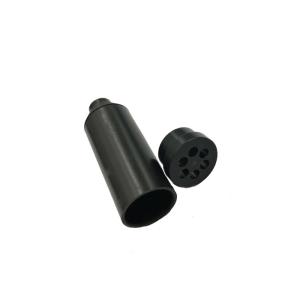 China SUS304 Fiber Optic Fan Out Kit Patch Cord Splitter Black 6 Core 2.0 factory