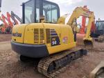 Hydraulic PC60-7 6T Japan Used Komatsu Mini Excavator