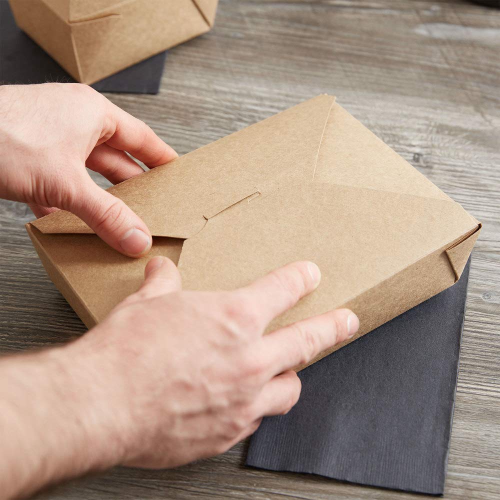 Convenient Custom Disposable Salad Hamburg Lunch Food Packaging Box for Take Out