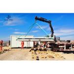 Aluminum Window Color Steel Structure Metal Hangar Building For Prefabricated