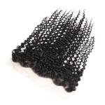Kinky Curly Brazilian Body Wave Lace Closure Unprocessed Human Hair
