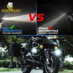 25W Aluminum White Yellow 80V Motorcycle Led Yellow Fog Light