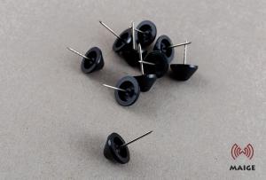 China Garments Alarm Hard Tag Pin , Conical Head Rfid Pin Corrosion Resistance factory
