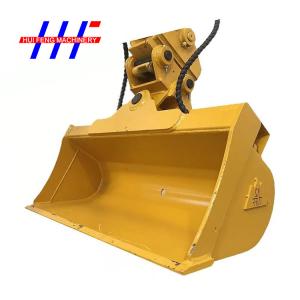 China HRC 50 8.7CBM Excavator Cleanup Bucket 1200mm Landscaping factory