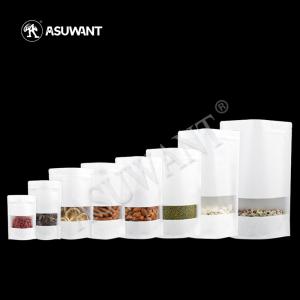 China Multi Layers 110 Gsm Color Cmyk Kraft Paper Zipper Bags factory