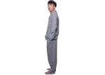 Yarn Dye Stripe 100% Cotton Flannel Checked Pyjamas Long Sleeve Long Pant