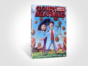 China Cloudy with a Chance of Meatball dvd movie children carton dvd movies with slip cover case factory
