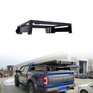 China Ford F150 Trunk Mount Rack Adjustable Roll Bar Aluminium Alloy Carrier Rack factory
