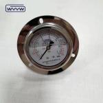 CE approved 63mm EN837-1 glycerine oil filled bar psi double scale pressure
