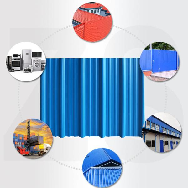 Diamond Ppgi Roofing Sheet Assorted Colors Coated Sheets RAL9016 Roof Sheets