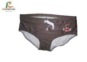 China High Waisted Mens Bikini Swimwear Plus Size Elastane Sublimation Customized Style factory