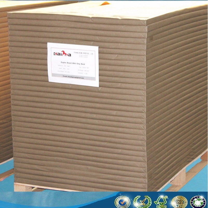 Duplex Board Paper Type 250g C2S Coated Art Printed for Cosmetic Branding Solutions