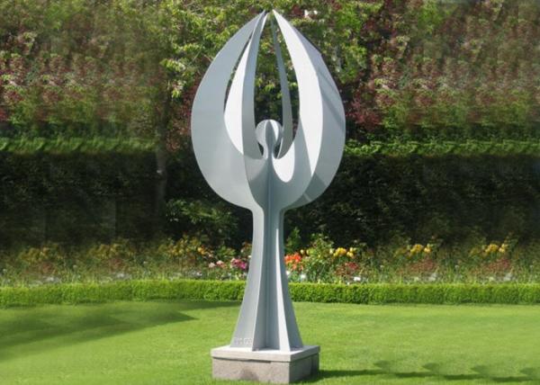 Large Painted Painted Metal Sculpture Angel Metal Yard Sculptures Forging