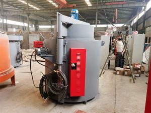 China 400kg 36kw Continuous Tempering Ovens For Alloy Parts factory