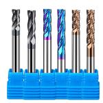 4 Axis Roughing Wood Tungsten Carbide End Mill 2 Flute 4mm 4 Flutes