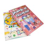 OEM A5 Hardcover Custom Notebook Printing 142mmx210mm Size