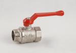 Antirust Flanged Water Steel Handle 1.5 Inch Brass Ball Valve Leakage Proof