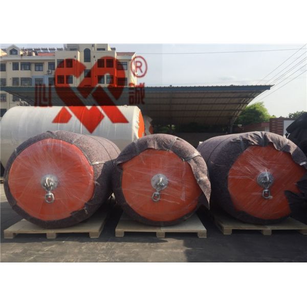 China Lightweight Marine Floating Fenders With Polyurethane Foam Filled factory