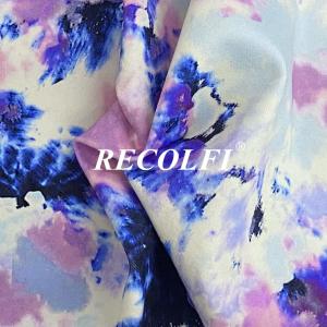China Sustainable Activewear Knit Fabric Digital Print Stertch Leggings Yoga Wear factory