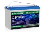 Lifepo4 Deep Cycle Car Battery 12v 100ah Automotive Battery 1Kw Lithium Iron