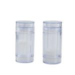 85g Round Twist Up Tubes Packaging for Sun Block Stick Plastic Cap Material SKIN