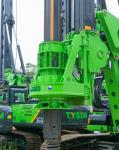 KR220C Rotary Pile Drilling Rig Machine Concrete Small Bore Hole 60m/Min