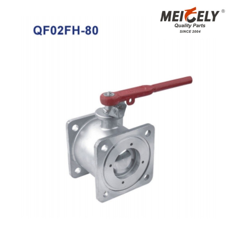 High-Quality ONE-PC Round/Square Flange Ball Valve QF02YH-80 QF02FH-80 For Tank
