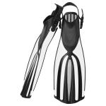 Open Heel Long Blade Scuba Diving Fins Flippers For Freediving Snorkeling