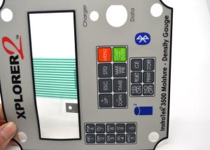 China Durable Tactile Metal Dome Switch , Screen Printing Tactile Switch Keypad factory