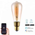 Wireless 6 Watt Smart Wifi LED Bulb CT 2700K Soft Warm White Voice Control Light