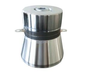 China 100w 28k Iso9001 Piezoelectric Transducer Ultrasound For Cleaning Metal Parts factory