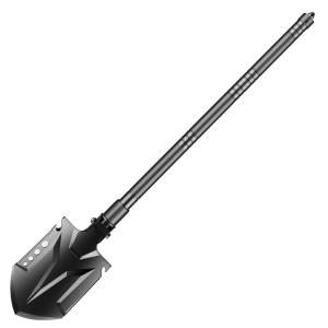 China Straight Handle Multi Function Camping Shovel 83cm factory